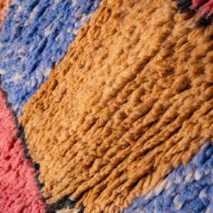 Amazigh Azilal Wool Rug Abstract Mountain Spirit Berber Carpet