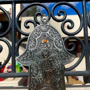Amazigh Hamsa Hand of Fatima Evil Eye Protection Bag