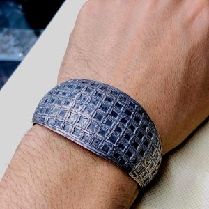 Berber Amazigh Tuareg Manchette Gravé Silver 925 Bracelet
