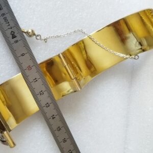 Berber Oriental Vermeil Bracelet with Lune and Soleil Motifs