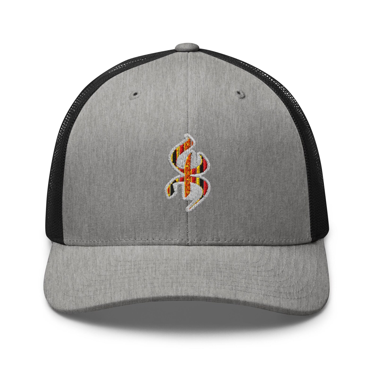 Amazigh Classic Trucker Cap with Mesh Back Panel Motif