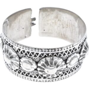Amazigh Berber Aurès Antique Silver Bracelet from Algeria