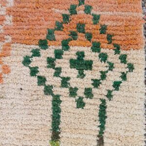 Amazigh Berber Custom Abstract Wool Geometric Area Rug