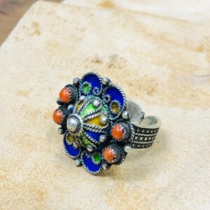 Berber Tuareg Ancienne Massif Silver Ring Handmade Tribal Jewelry