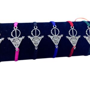 Amazigh Tazerzit Bracelet Jewelry Set with Berber Fibula Charms