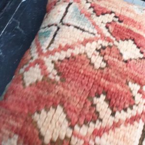 Berber Handmade Vintage Wool Pillow Cover Tribal Cushion Accent