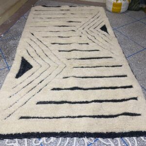 Berber Amazigh Akhnif Kilim Rug Taznakht Handwoven Wool Tribal Design