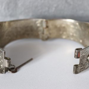 Berber Tuareg Vintage Argenté Silver-Tone Camel Cuff Bracelet