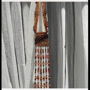 Vintage Amazigh Beaded Multi-Strand Statement Necklace 1980s Jewelry