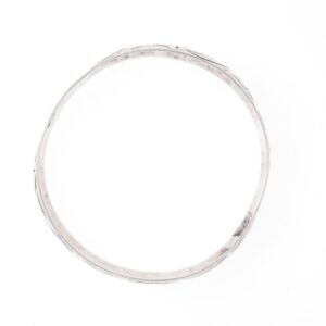 Berber Floral Patterns Silver Bracelet with Century Hallmark Design