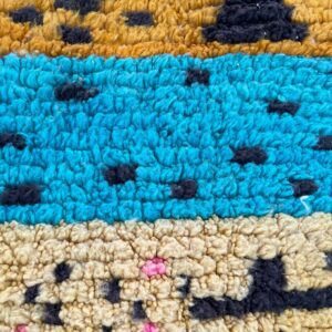 Amazigh Bold Modern Patterns Vibrant Colors Berber Runner Rug