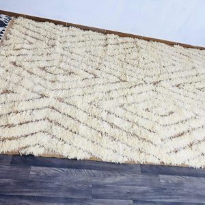 Berber Hand Knotted Beni Ourain Azilal Wool Rug