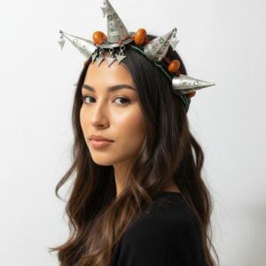 Asni Amazigh Berber Tizerzit Traditional Headband Cultural Jewelry