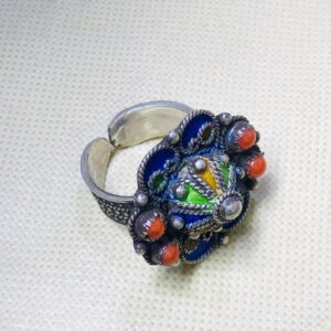 Berber Tuareg Ancienne Massif Silver Ring Handmade Tribal Jewelry