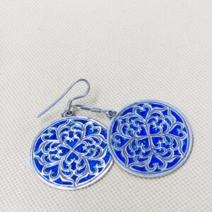 Amazigh Tuareg Handmade Silver Berber Inspired Ethnic Earrings