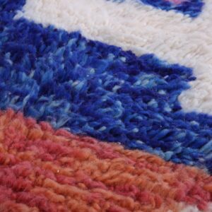 Berber Amazigh Custom HandWoven Wool Rug for Living Spaces