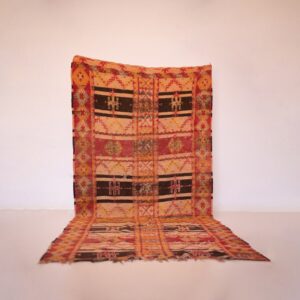 Berber Azilal Rug with Amazigh Colorful Tribal Patterns