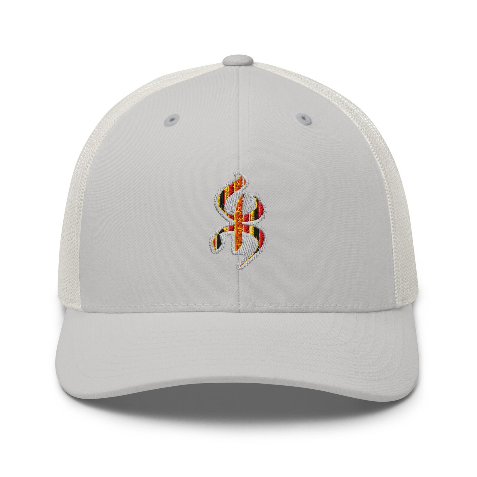 Amazigh Classic Trucker Cap with Mesh Back Panel Motif