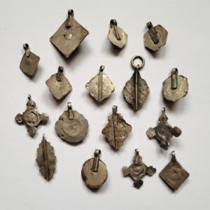 Berber Amazigh Maroc Tifinagh émail verroterie Pendant Necklace