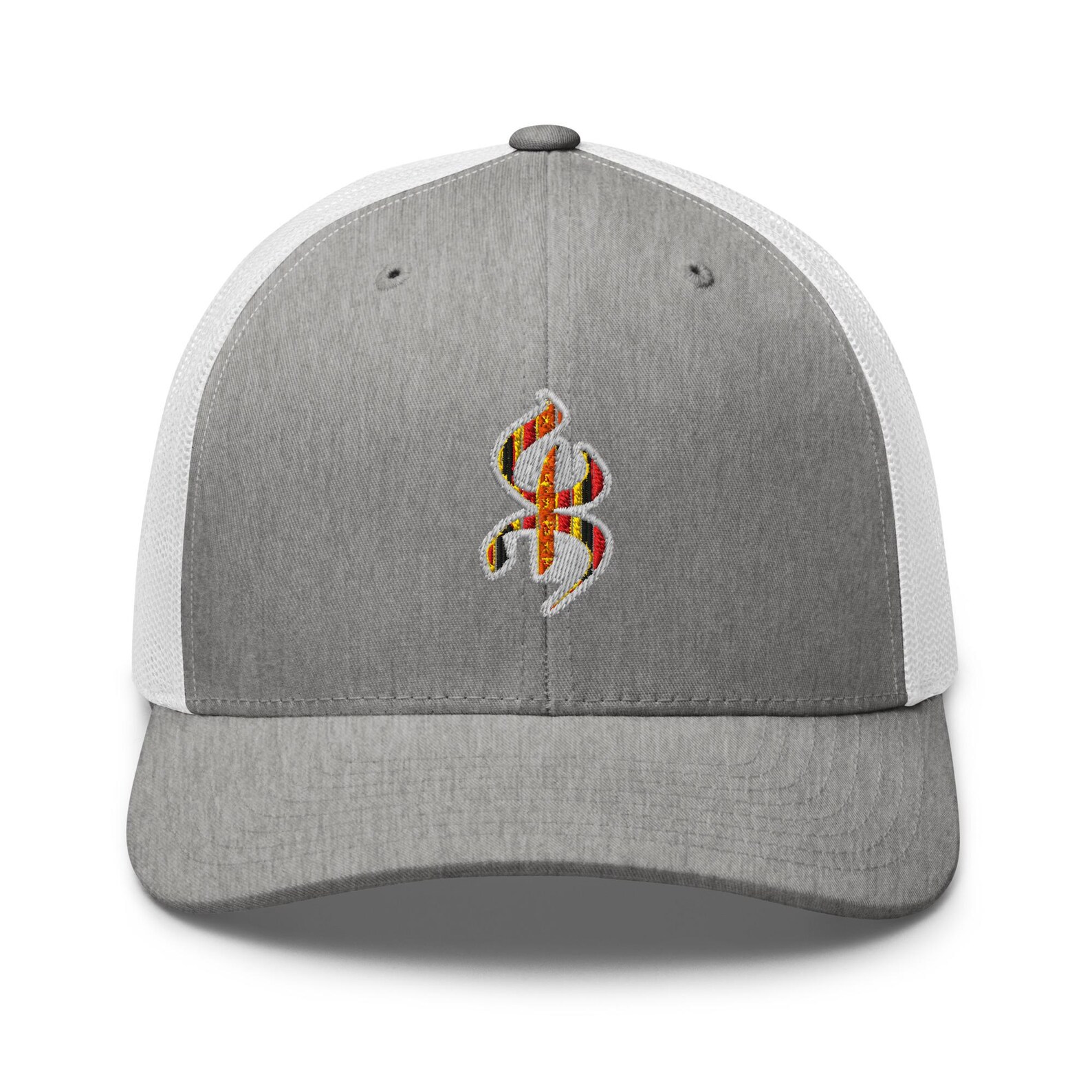Amazigh Classic Trucker Cap with Mesh Back Panel Motif