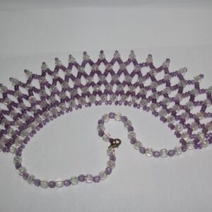Amazigh Handmade Choker Beaded Necklace Elegant Seed Bead Jewelry
