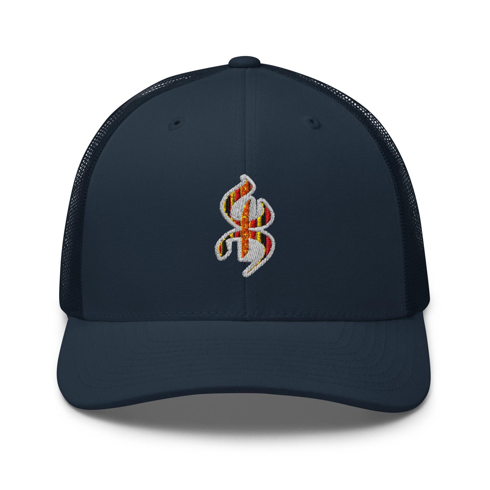Amazigh Classic Trucker Cap with Mesh Back Panel Motif