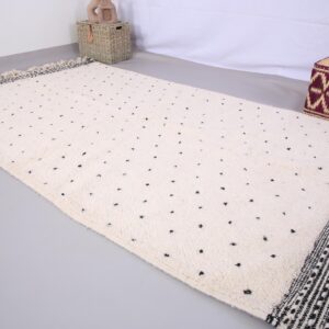 Amazigh Berber Handwoven Wool Rug Custom Living Room Design