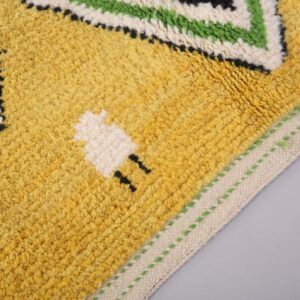 Amazigh Berber Custom HandWoven Living Wool Area Rug