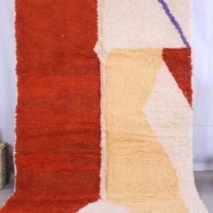 Amazigh Berber Handwoven Wool Rug Custom Living Room Design