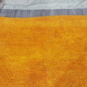 Berber Beni Ourain Vintage Orange Wool Rug Handmade Floor Decor