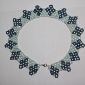 Handmade Amazigh Berber Beaded Necklace Artisan Statement Jewelry