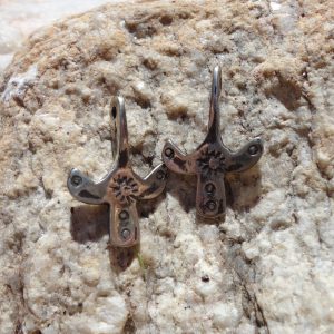 Berber Silver PENDANTS Necklace with Pomegranate Floral Motif