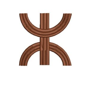 Amazigh Berber Letter Embroidery Design Instant Digital Download Sizes