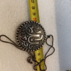 Amazigh Berber Silver Medallion Necklace Vintage Jewelry Design