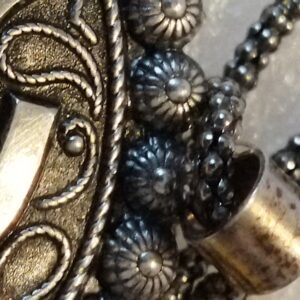 Amazigh Berber Silver Medallion Necklace Vintage Jewelry Design
