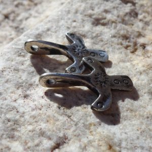Berber Silver PENDANTS Necklace with Pomegranate Floral Motif