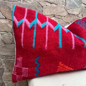 Berber Handmade Wool Pillow Cover with Traditional Cushion Design