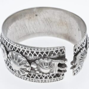 Amazigh Berber Aurès Antique Silver Bracelet from Algeria