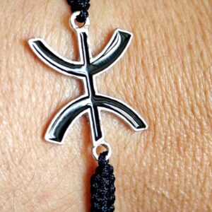 Amazigh Berber Kabyle Yaz Symbol Heart Bracelet Stainless Steel