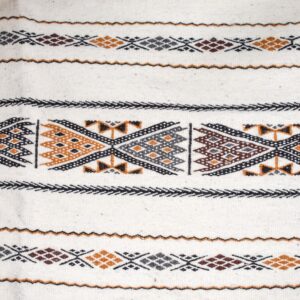 Amazigh Kabyle Traditional Artisanal Wool Rug Carpet Design