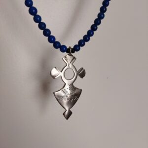 Amazigh Tuareg Taghment croix Berber Vintage Jewelry Necklace