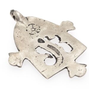 Amazigh Berber LOUHA Silver Amulet Necklace from Todrha Valley