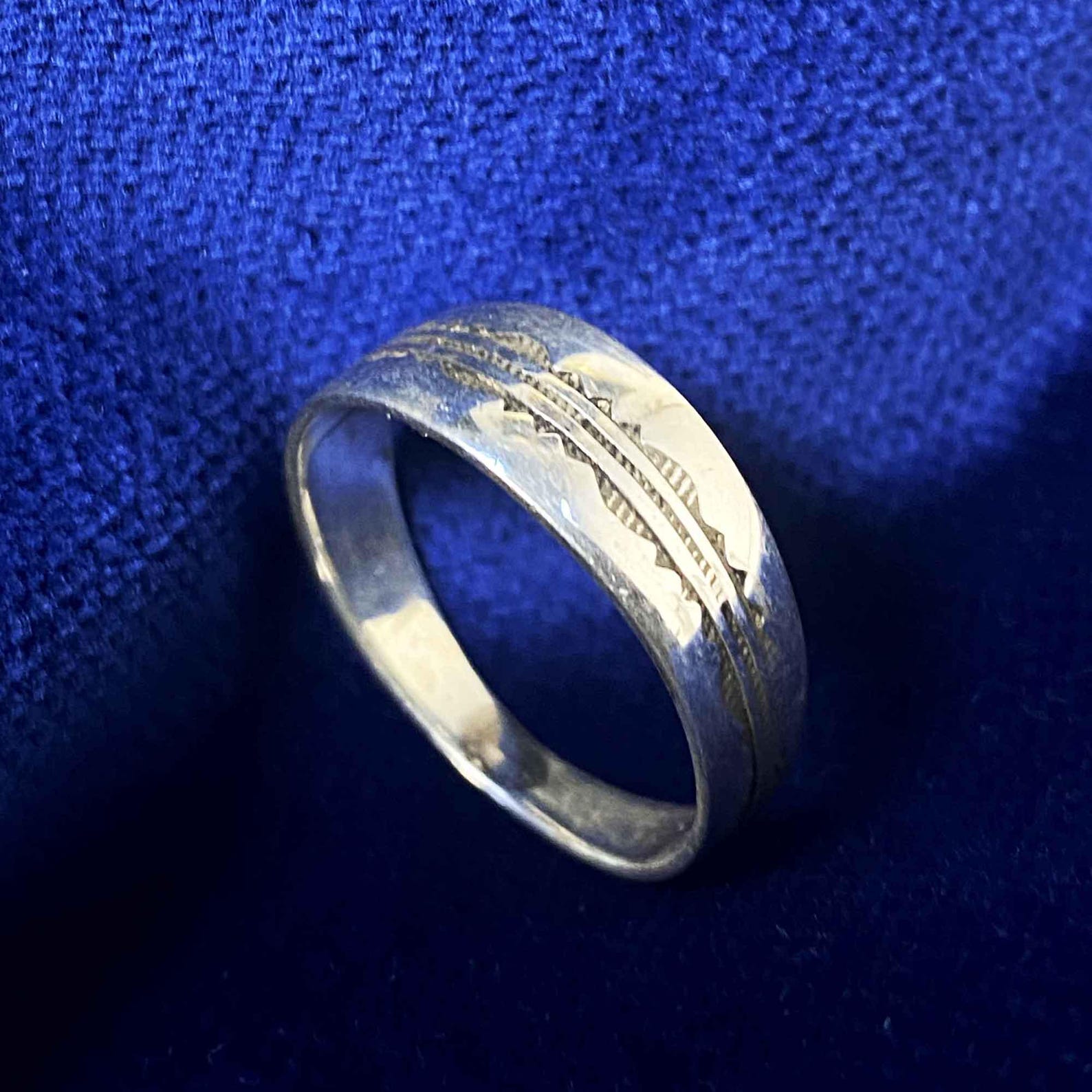 Berber Tuareg Alliance Ring Handmade Silver Tashndrt Jewelry