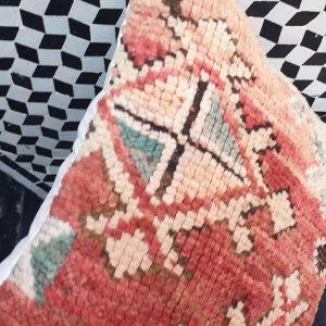 Berber Handmade Vintage Wool Pillow Cover Tribal Cushion Accent