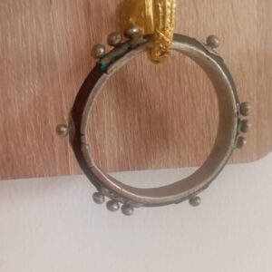Amazigh Berber Antique African Silver Bangle Bracelet 80 Years Old