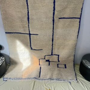 Amazigh Berber Akhnif Kilim Rug Handwoven Tribal Wool Design