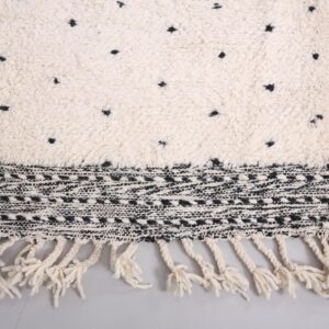 Amazigh Berber Handwoven Wool Rug Custom Living Room Design