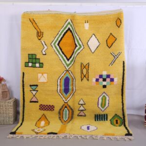 Amazigh Berber Custom HandWoven Living Wool Area Rug
