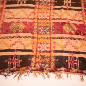 Berber Azilal Rug with Amazigh Colorful Tribal Patterns