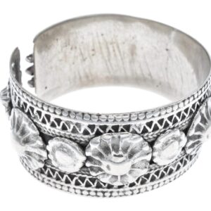 Amazigh Berber Aurès Antique Silver Bracelet from Algeria